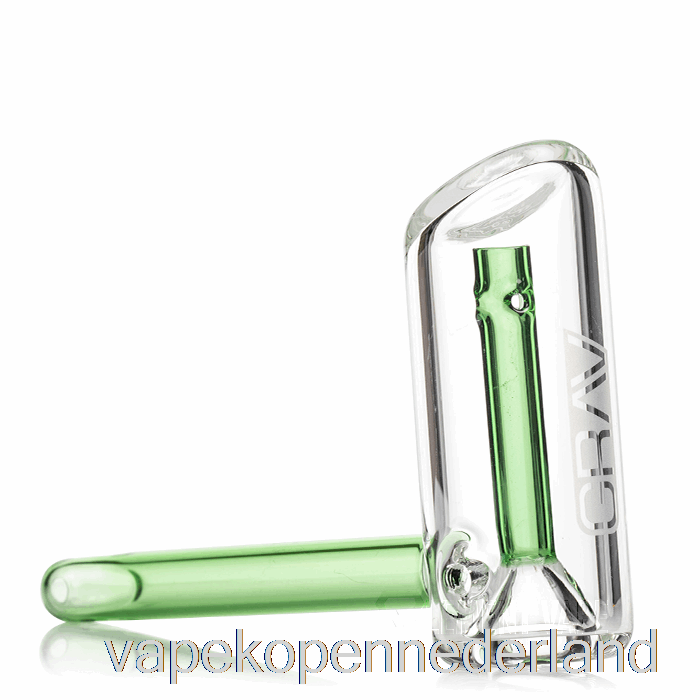 Vape Nederland Grav Mini Hammer Bubbler Groen Accent